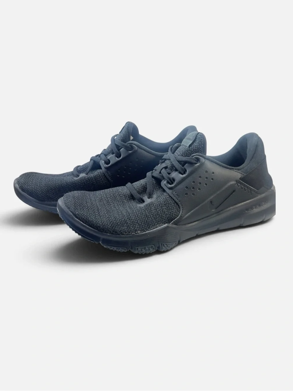 Nike Flex Control 3 Training Shoes - Triple Black - Men's Size 9 (Like New)